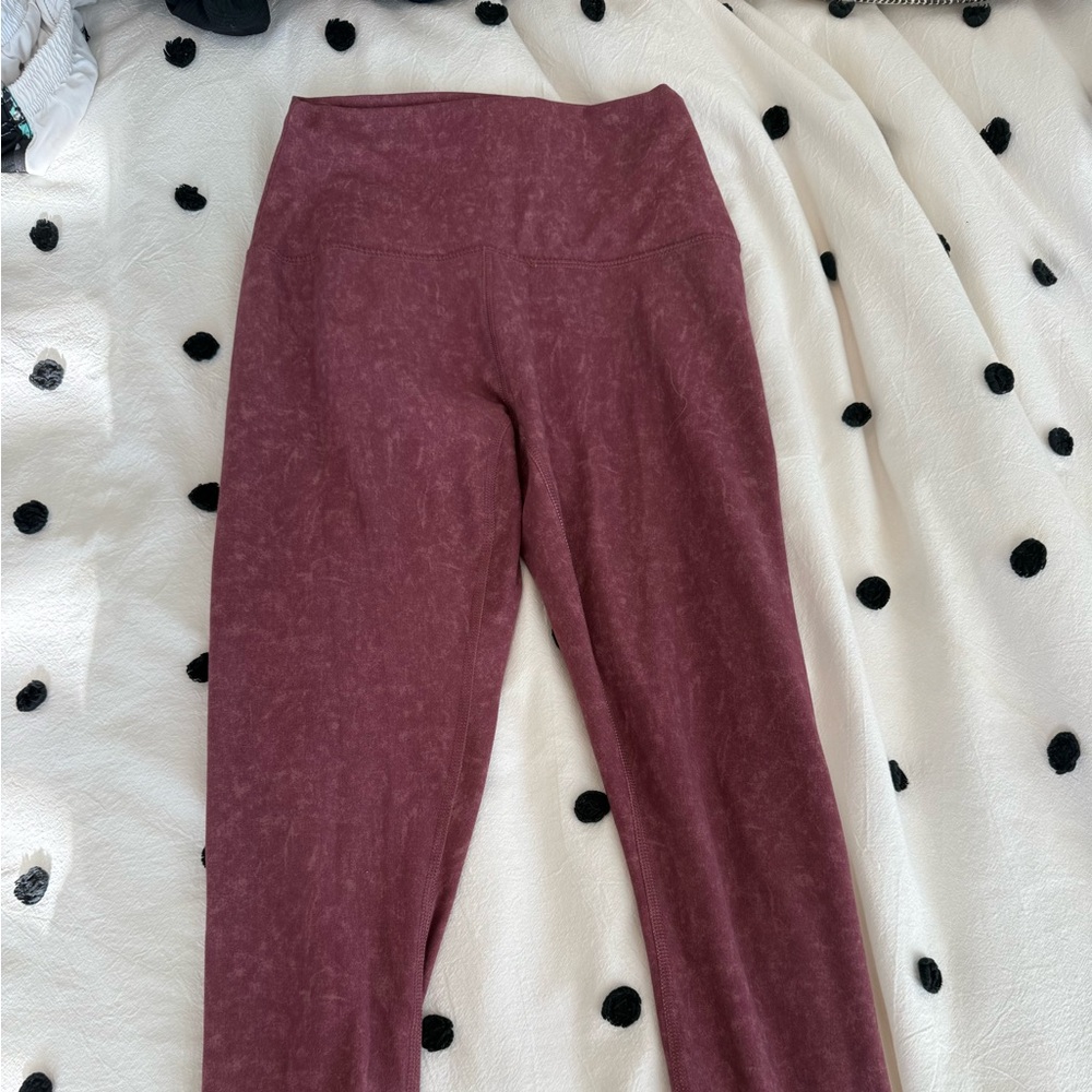Yogalicious Burgundy Leggings